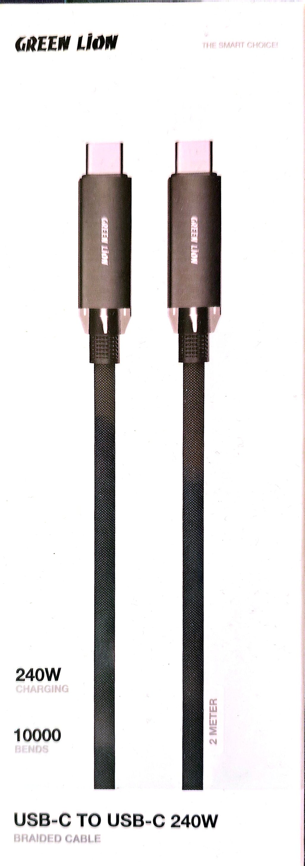 Green Lion USB-C to USB-C Fast Charging Cable – 2M